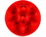 Truck-Lite® LED Stop Turn Tail Round Light, Diamond-Shell, Acrylic Red Lens (44982R)