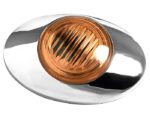 Grote® M3 Series Clearance Marker Light, .180 Molded Bullet – Amber Lens (45763)