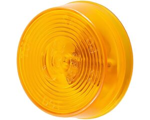 Grote® 2″ Round Clearance Marker Light, Twist-On Mount – Amber Lens (45823)