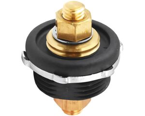 Cole Hersee® 6-36V 250A Heavy Duty Battery Feeder Stud, Black (46211-01)