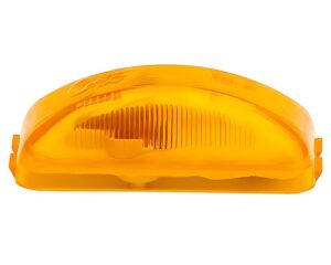 Grote® 3″ Rectangular Clearance Marker Light, PL-10 Plug – Amber Lens (46413)