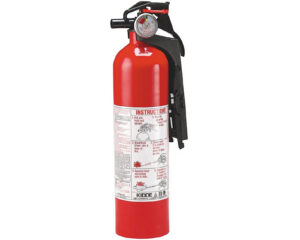 Kidde® Home Series 1-A:10-B:C ULC Rated, Non-Refillable Fire Extinguisher (466296)