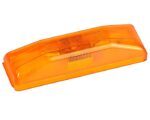 Grote® 12V Rectangular Clearance Marker Light, Bracket Mount, Amber Lens (46743)