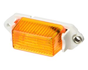 Grote® Economy Clearance Marker Light, Screw Mount Type, Amber Lens (46883)