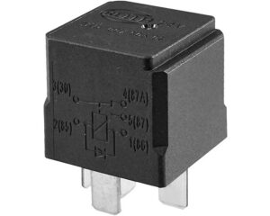 Hella® 24V 10/20A SPDT 5-Pin Relay, Main Current, Normally Closed/ Normally Open (4RD-007-903-02)