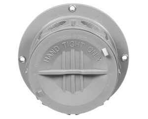 Truck-Lite® 8-Port Plastic Junction Box, Surface Mount – Grey / Black (50400)