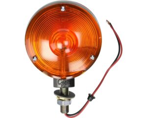 Grote® 4″ Zinc Die-Cast Double-Face Light, Double Contact – Amber Lens (53023)
