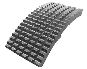 2-7/8″ – 5-9/16″ Straight Tooth Insert, For Pneumatic and Hydraulic Back-Up (55157)