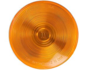 Grote® Torsion Mount® 4″ Stop Tail Turn Round Light – Amber Lens (55573)