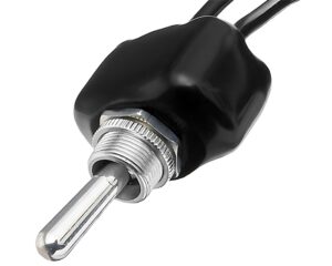 Cole Hersee® 16-AWG H/D Toggle Switch, SPST On-Off, PVC-Coated (5582-10-BX)