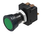 Hella® 12V 10A Illuminated On–Off SPST Push Pull Switch w/ 3 Lens (004778001)