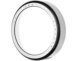 Timken® 0.8071″ Width, 0.10″ Cup Radius, Tapered Roller Bearing – Single Cup, Steel (JLM813010)