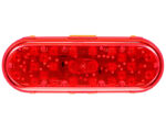 Truck-Lite® Oval LED Stop Turn Tail Light, Grommet Mount – Red Lens (60250R)