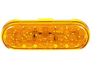 Truck-Lite® 26-Diode Oval LED Auxiliary Turn Signal Light – Yellow Lens (60275Y)