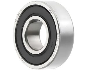 SKF® 15mm I.D, 35mm O.D, Deep Groove Ball Bearing, Plain Race (6202-2RSH/C3)