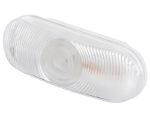 Grote® 12V Oval Dual System Backup Light, Sealed – Polycarbonate Clear Lens (62231)