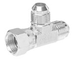 Gates® G60473-1010 Hydraulic Adapter, Male JIC 37° Flare to Female JIC 37° Flare Swivel to Male JIC, Tee