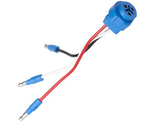 Grote® 6″ Length, 14-GA GPT Wire, S/T/T 3-Wire Plug-In Pigtail, For Male Pin Lights (66815)