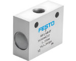 Festo OS-1/4-B Pneumatic OR Gate, Logic Function Valve, G1/4 Connection (6682)