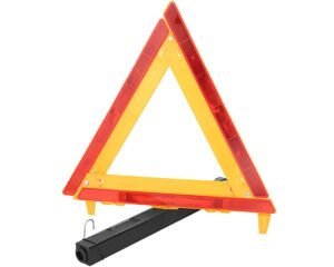 Grote® Triangle Warning Kit, Set of 3, Reflective up to 1/2 mile, Red (71422)