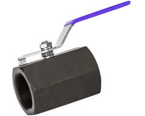 1/4″ FPT, 2000 WOG – 1 Piece Bar Stock Design Ball Valve, C/S (BVCS2103-B)