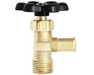 Eaton Weatherhead® 5/8″ Hose x 3/8″, Truck Valve, Forged Brass Body (7504)