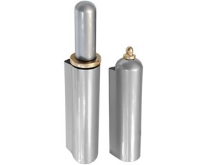 Faucher 0.43" Ping Diameter, 8″ Length, Weld-On Hinge w/ Pin and Fitting – Steel (7520714)