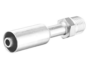 Eaton Weatherhead® 13/32″ Hose I.D x 1/2″ Male SAE 45° Rigid, 757E-Series Crimp Hose Fitting (75708E-308)