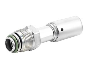 Eaton Weatherhead®  5/8″ Hose I.D x  3/4″ Male Bumped O-Ring Swivel, 757E-Series Crimp Hose Fitting (75712E-Z12)
