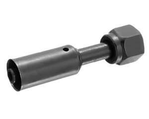 Eaton Weatherhead®  5/8″ Hose I.D x 3/4″ Female Tube O-Ring Swivel, 757E-Series Crimp Hose Fitting (75712E-Z53)