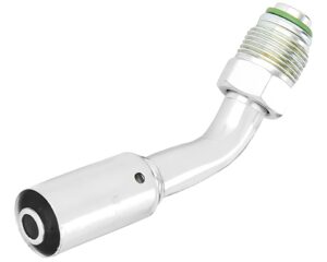 Eaton Weatherhead® 5/8″ Hose I.D x 3/4″ Male  Bumped O-Ring  Swivel, 45° Elbow, 757E Crimp Hose Fitting (75712E-Z32)