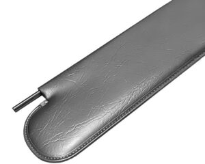 Faucher 6″ Width, 17″ Length, Adjustable Sun Visor – Black Leatherette (776-0843)
