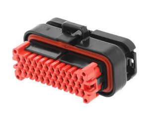 AMP 35-Way, AMPSEAL Series, Black Automotive Plug Assembly (776164-1)