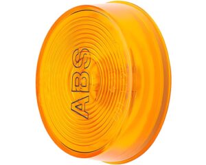 Grote® 2.5″ Round Clearance Marker Light, Twist On – ABS Optic Amber Lens (78343)