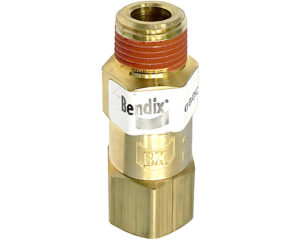Bendix® 3/8" NPT Inlet-Outlet Port, SC-3 Air Brake Single Check Valve (800373)