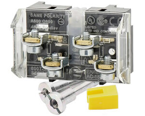 Allen-Bradley® 30mm Contact Block Push Button, Screw Terminal (800T-XA)