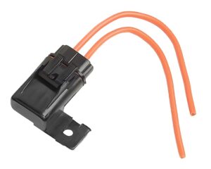 Grote® 30A 12GA – Standard Blade Fuse Holder w/ Protective Cap, Mounting Tab (82-2166)