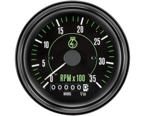 Stewart-Warner® 0-3500 RPM Range, Heavy-Duty Plus Tachometer (82647)
