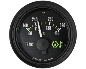 Stewart-Warner® 140-320°F Range, 12V Heavy-Duty Plus Oil Temperature Gauge (82739)