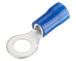 Grote® 16-14 AWG – 5/16" Ring Terminal, Blue Vinyl Insulated Sleeve (84-2340)