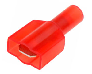 Grote® 0.250" Male Quick Disconnect, For 22-16 AWG, Nylon Red (83-3191)