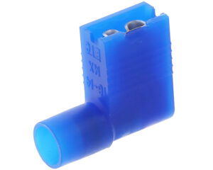 Grote® 0.25" Female Quick Disconnect Flag, For 16-14 AWG, Nylon Blue (84-2389)