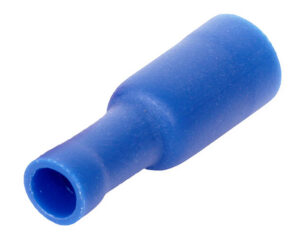 Grote® 0.157" Fem. Receptacle Connector, For 16-14 AWG, Vinyl Blue (84-2400)