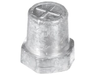Grote® 3/8″-16 Conversion Connector, Stud-To-Top Post, Lead Die-Cast Steel (84-9130)
