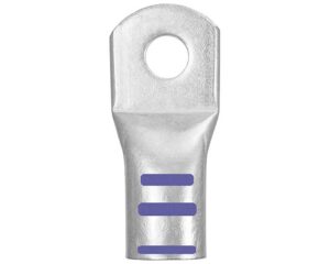 Grote® 3/0 GA, 1/2″ Stud Hole, Battery Connector Lug, Starter-Ground, Purple (84-9209)