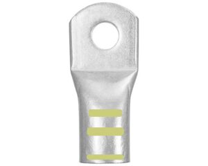 Grote®  4/0 GA, 1/2″ Stud Hole, Battery Connector Lug, Starter-Ground, Yellow (84-9211)