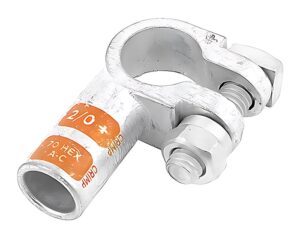 Waytek 2/0 GA, Tinned Copper, Negative, Right Elbow Battery Terminal (36345)