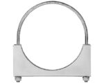 6" U-Bolt Exhaust Clamp, Galvanized (900882)