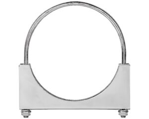 6" U-Bolt Exhaust Clamp, Galvanized (900882)