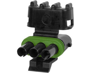 Delphi/Aptiv 12015793 – Weather-Pack Sealed 3-Pin Female Connector, Nylon (900958)